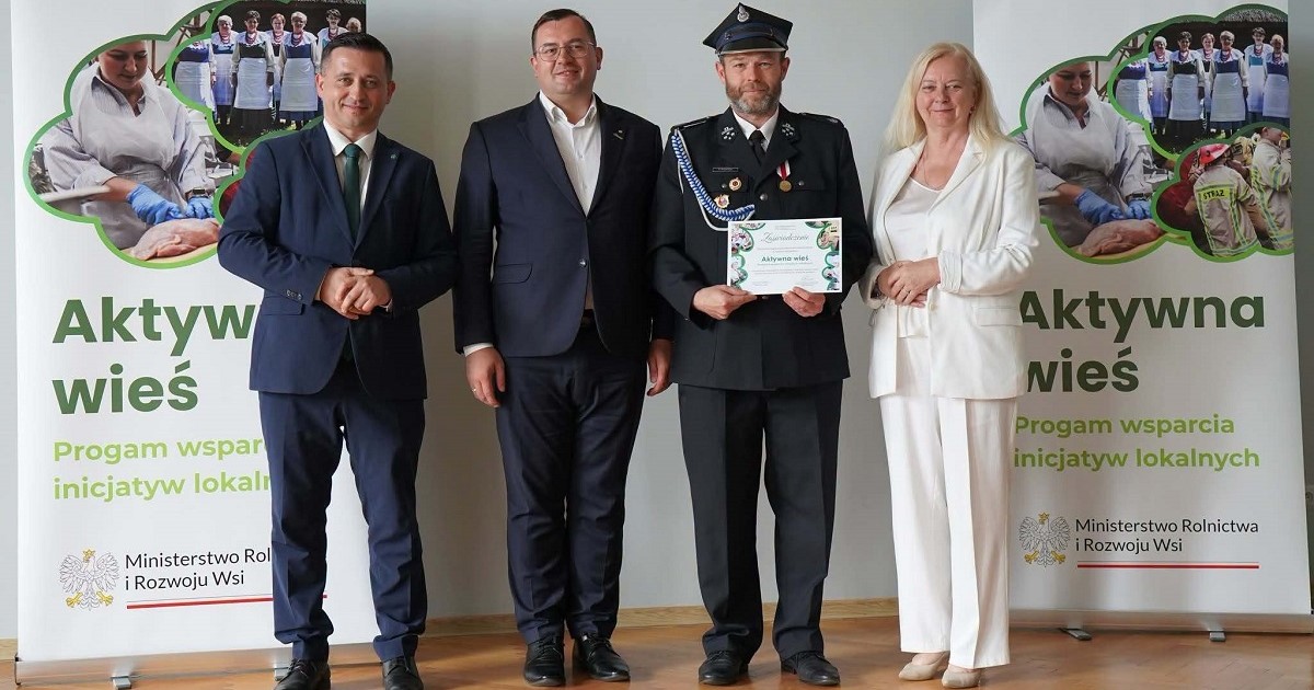OSP Staniszcze Małe z kolejnym wsparciem. Do jednostki trafi nowoczesny sprzęt
