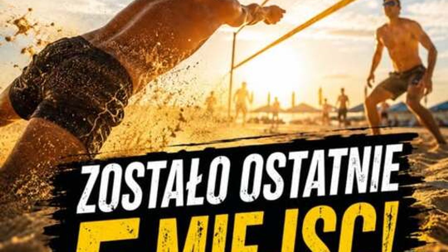 🏐 Ostatnie 5 miejsc na GOŁDAP CUP 2026! Trwają zapisy do turnieju siatkówki plażowej