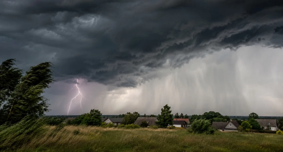 Ostrzeżenie przed burzami dla całego wojew…