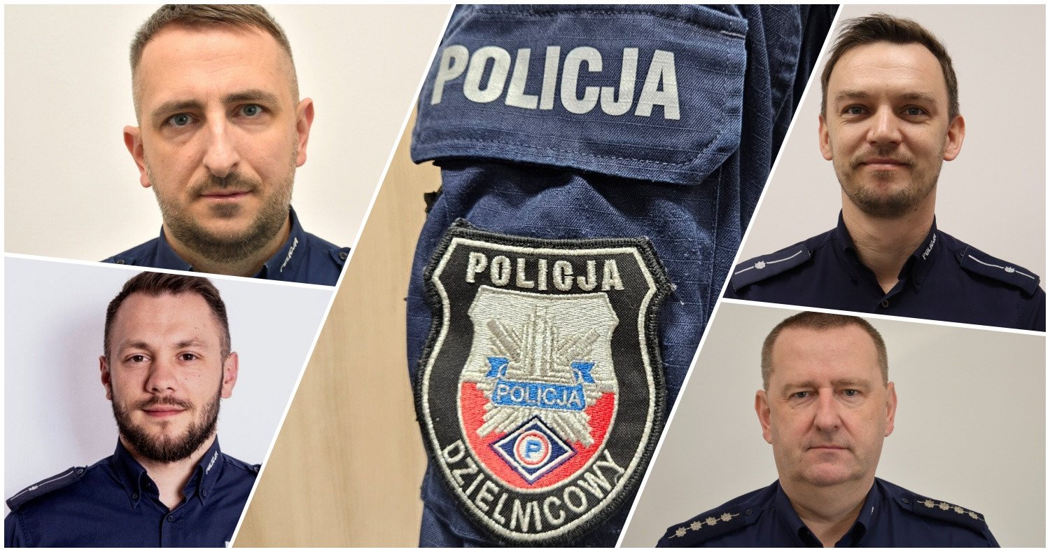 Oto aktualni dzielnicowi z powiatu tarnowskiego