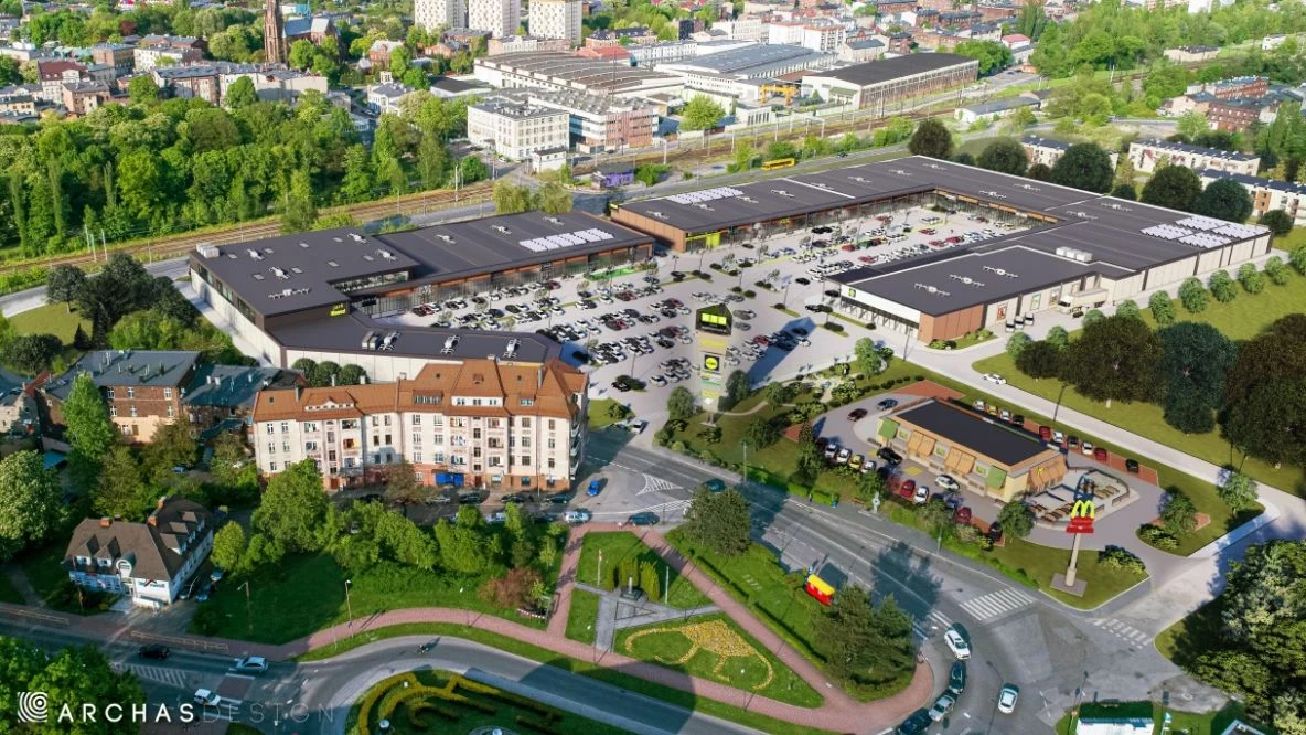 OTO PARK połączy zakupy, sport i historię. Pomnik hutnika zostanie odsłonięty latem