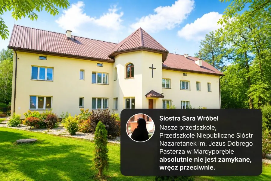 Panika wśród mam i tatusiów. Rzekomy koniec przedszkola w Marcyporębie wstrząsa lokalną społecznością