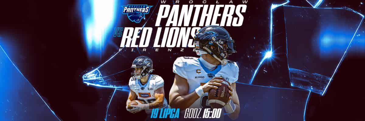 Panthers Wrocław zagrają z Firenze Red Lions na Stadionie Olimpijskim