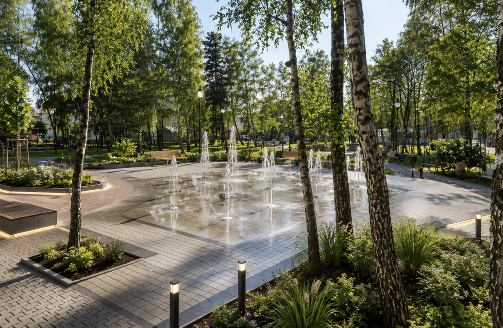 Park przy Warszawskiej w Międzywodziu ma się zmienić. W planie plac i fontanna