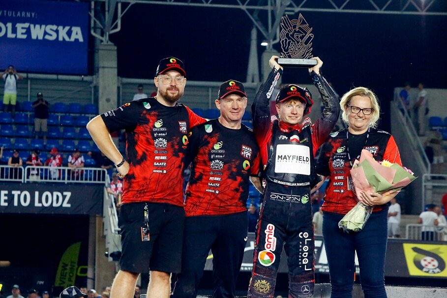 Pawełczak na podium turnieju SGP2 w Łodzi. Kuriozalny przebieg finału
