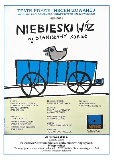 PCEK Ropczyce : „Niebieski wóz wg Stanisławy Kopiec”