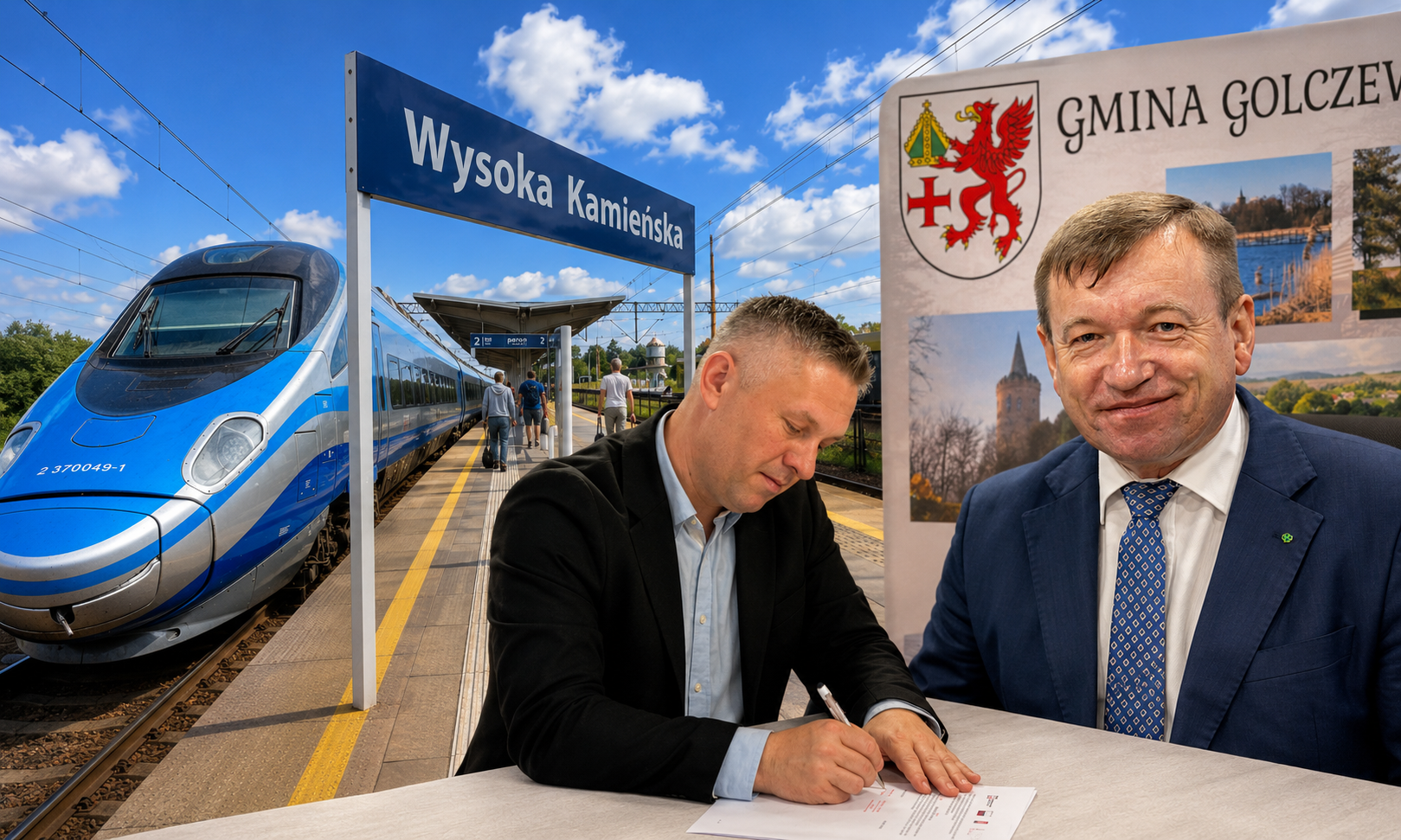 Pendolino mknie do Świnoujścia, ale omija Wysoką Kamieńską. Mieszkańcy pytają: dlaczego?