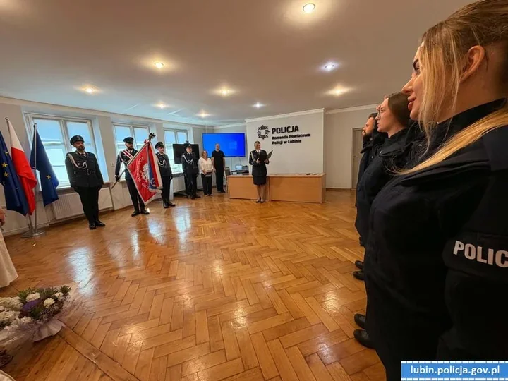 Pięcioro nowych policjantów w Lubinie. Został już tylko jeden etat