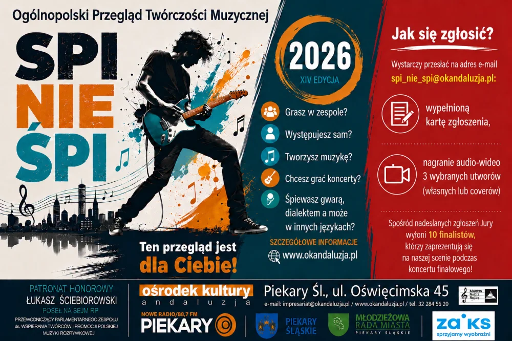 Piekary Śląskie: XIV edycja SPI NIE ŚPI - zgłoszenia do