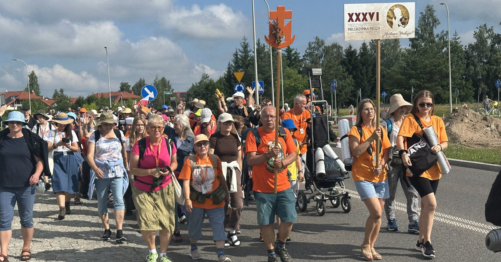 Pielgrzymi wyruszyli do Wilna