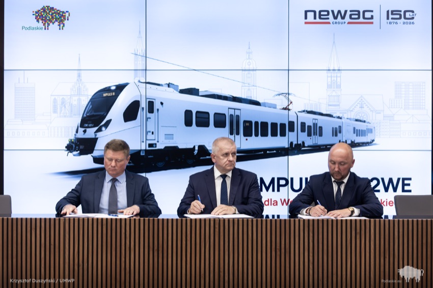 Pierwsze hybrydowe pociągi dla Podlaskiego. Umowa za 118 mln zł podpisana