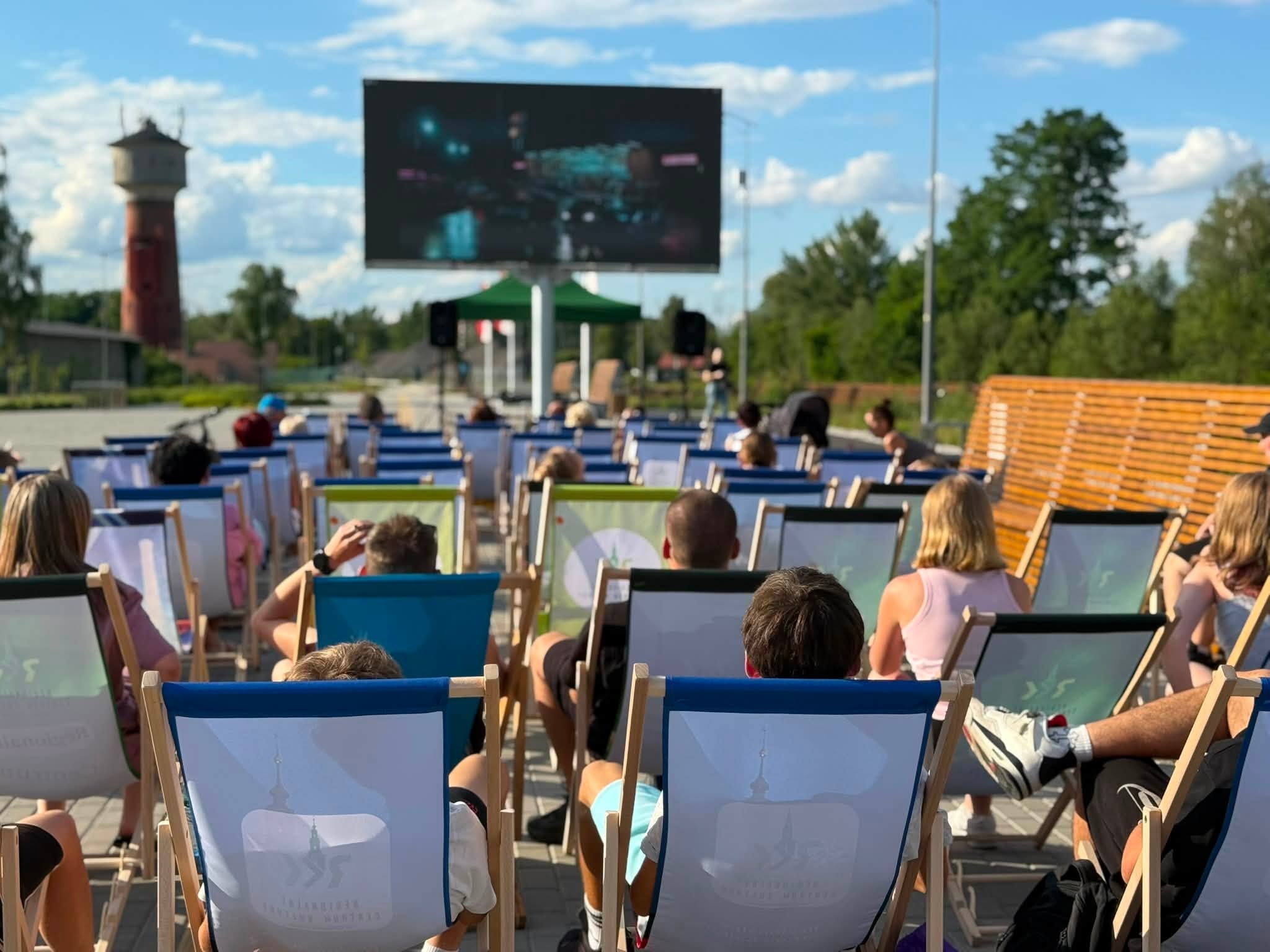 Pierwsze Kino Granie w Chocianowie przyciągnęło mieszkańców