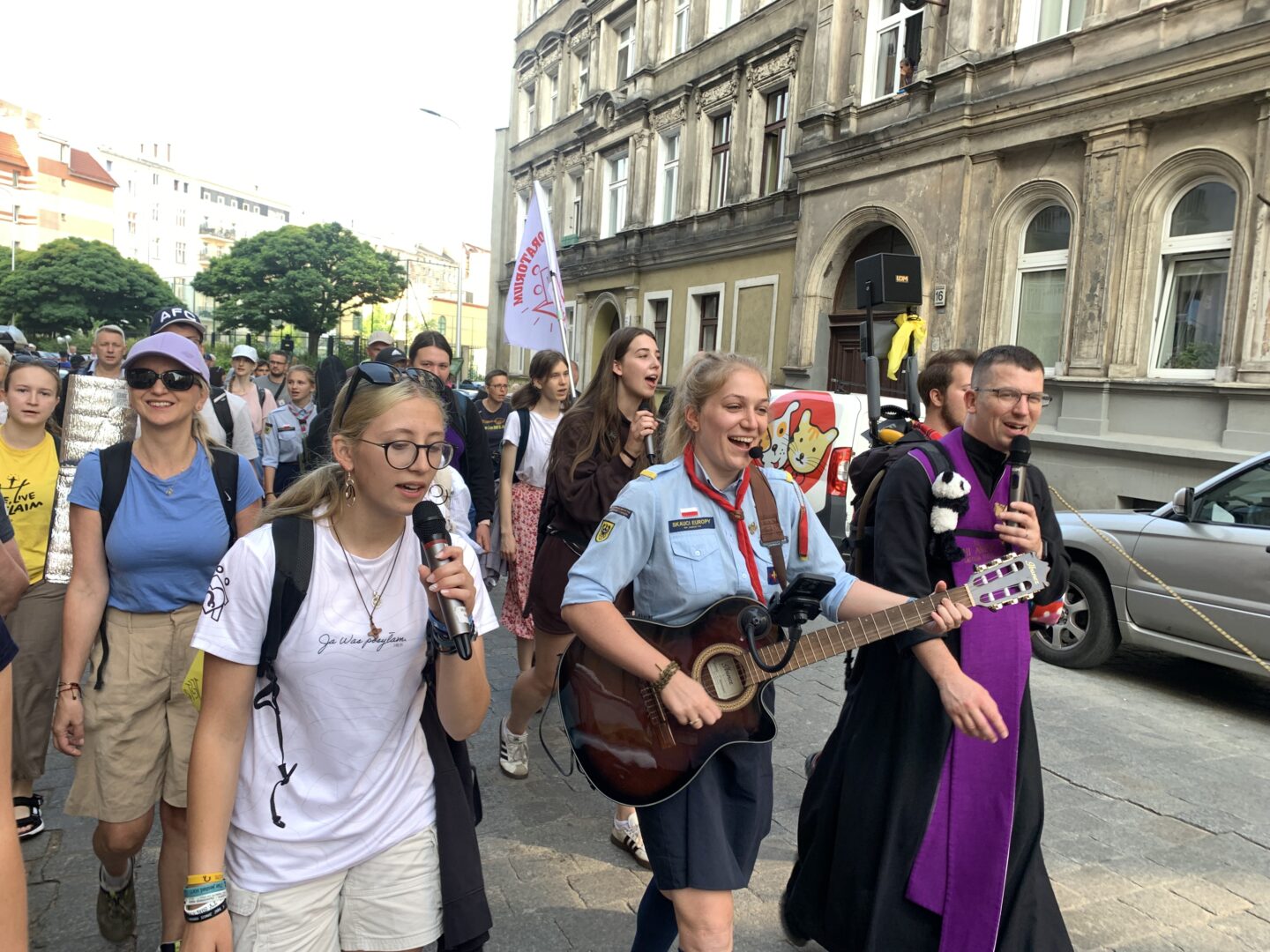 Piesza pielgrzymka wyruszyła z Wrocławia. „Idę dla mamy w niebie”
