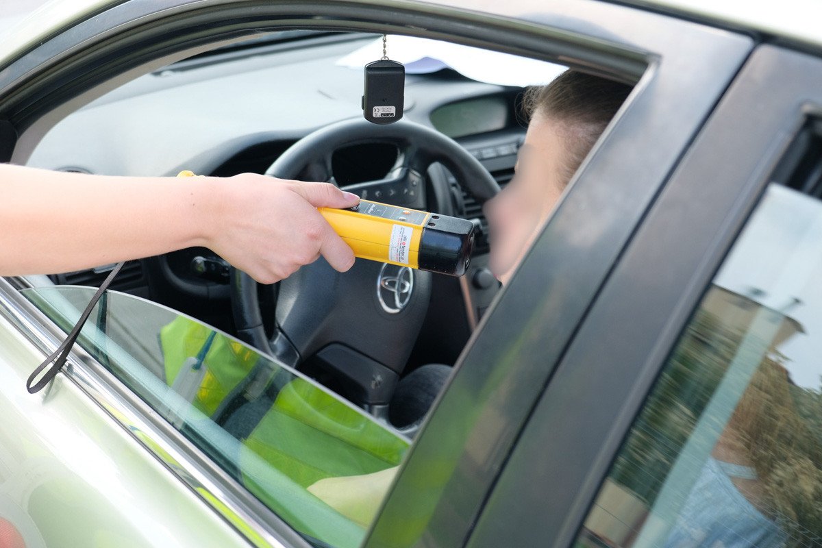 Pijana kierująca próbowała uciec przed policją!