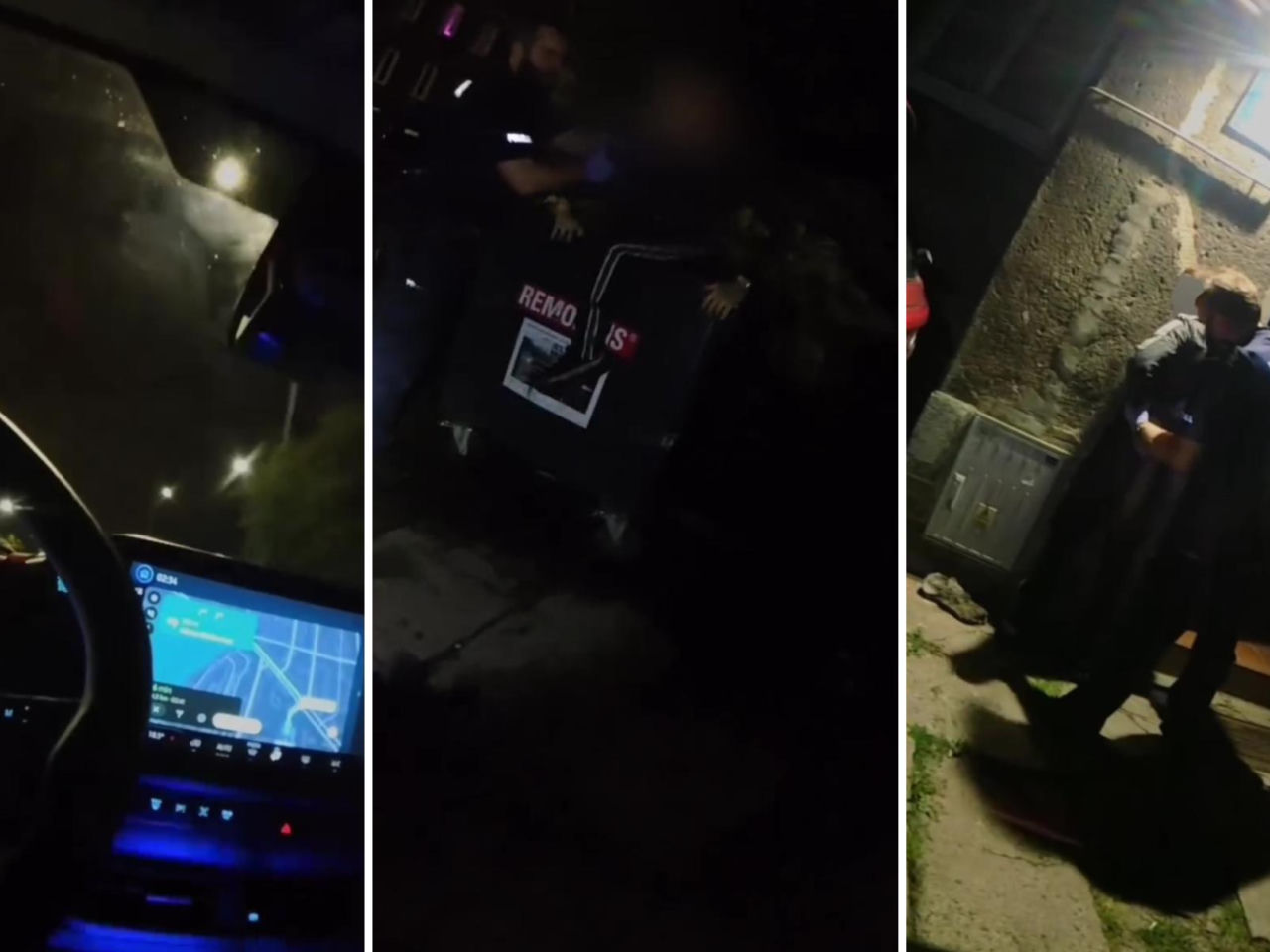 Pijany kierowca uciekał przed policją. Brawurowy pościg zakończył się w śmietniku
