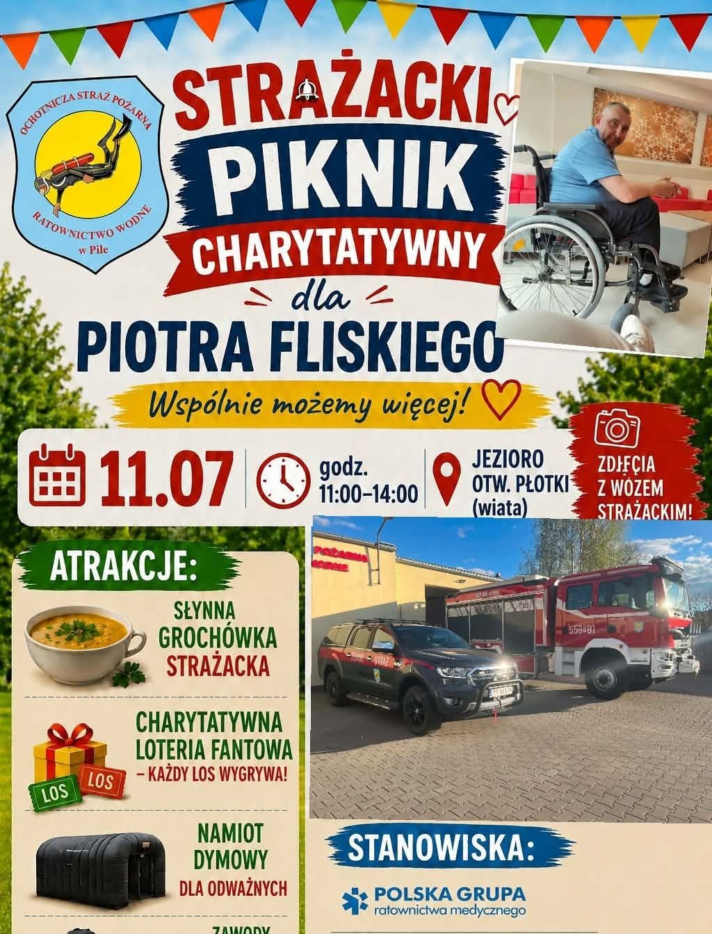 Piła. Strażacki Piknik Charytatywny