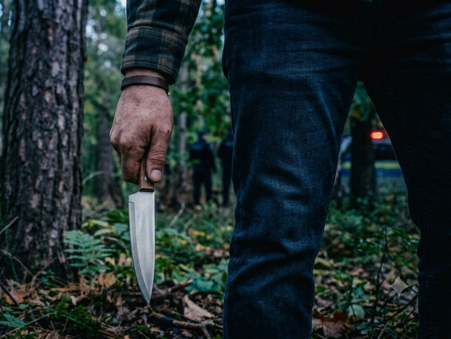 Pilawa: O krok od tragedii! Policjanci twarzą w twarz z agresywnym mężczyzną