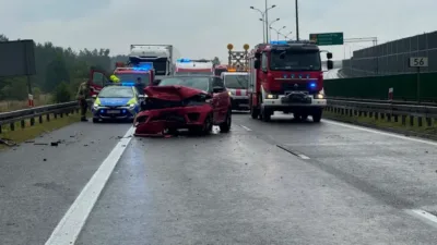 PILNE. Wypadek na S8. Droga w stronę Wrocławia zablokowana