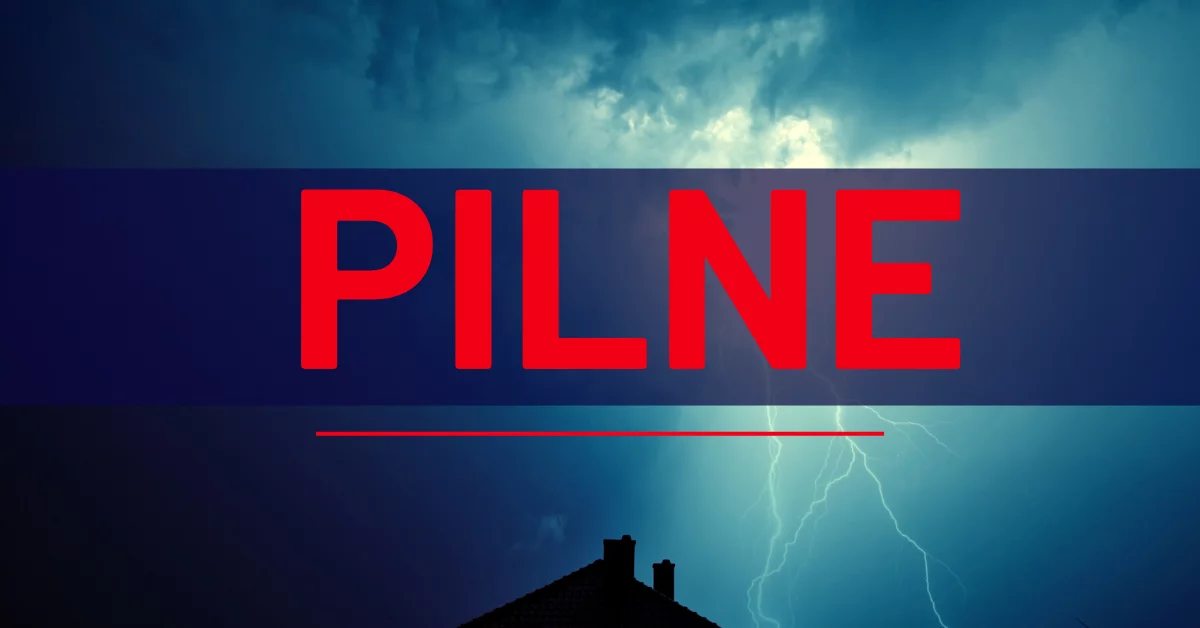 Pilny alert pogodowy dla mieszkańców Podkarpacia. IMGW podnosi stopień alarmu do drugiego poziomu