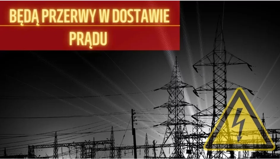 Pilny komunikat dla mieszkańców. W tych miejscach nastąpią wyłączenia prądu