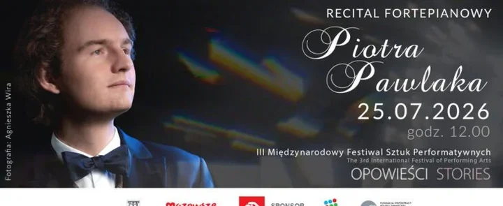 Piotr Pawlak z recitalem w Płocku. Fortepian zabrzmi na festiwalu „Opowieści”