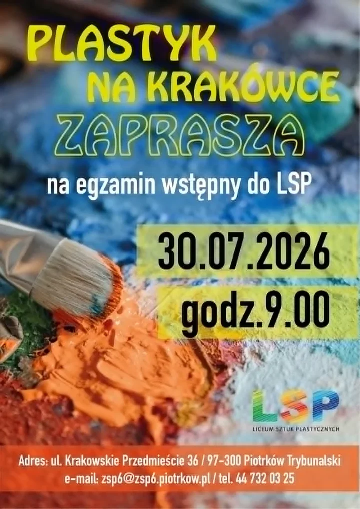 Piotrkowski plastyk daje drugą szansę na artystyczną edukację
