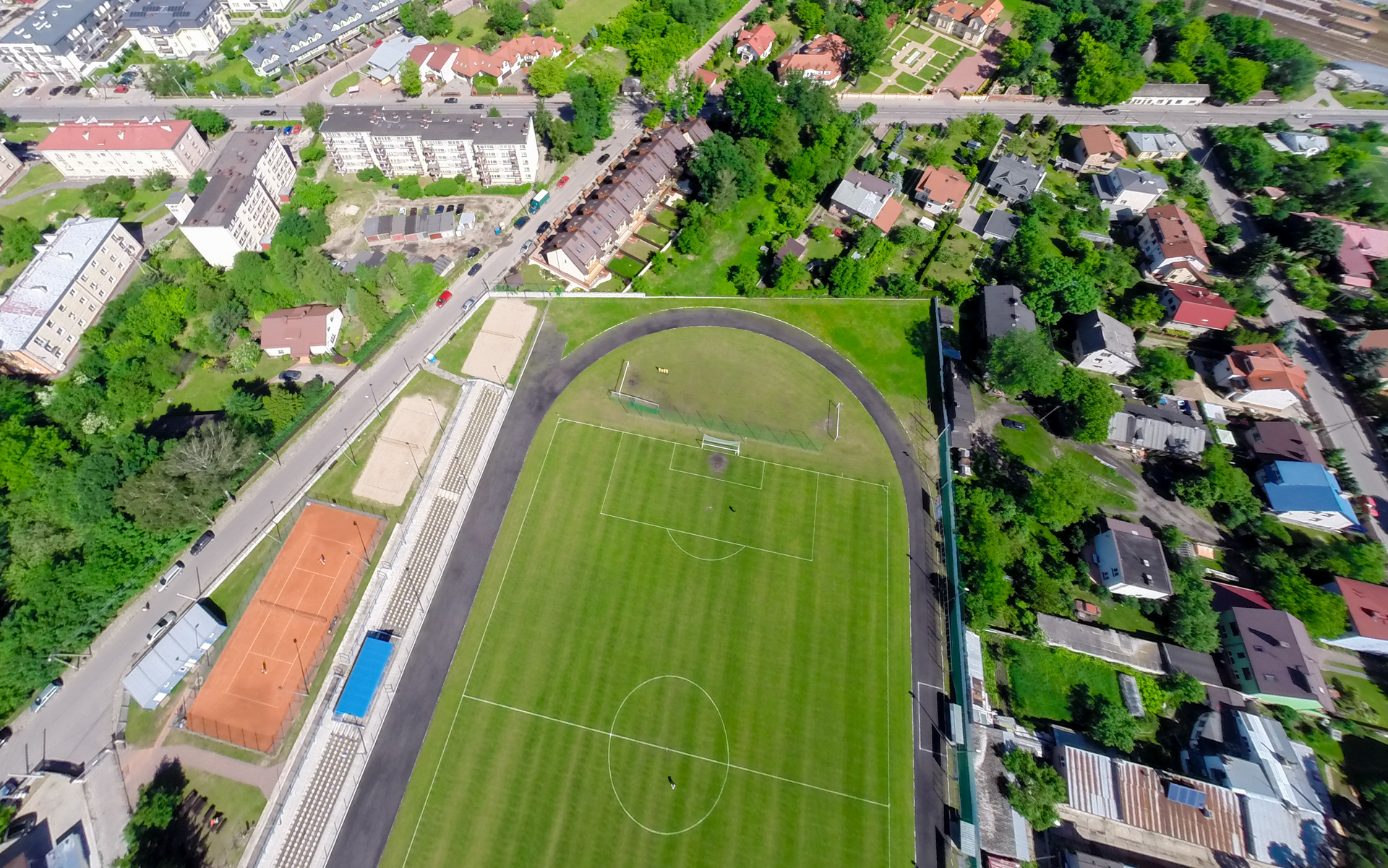 Plan przebudowy stadionu przy ul. Sportowej