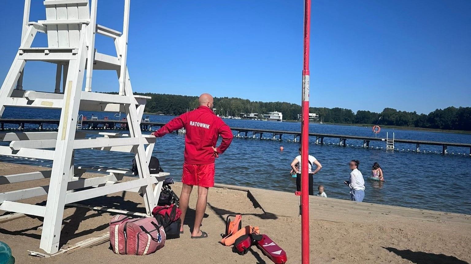 Plażowicze mogą odetchnąć z ulgą. Zagrożenie na Plaży Miejskiej zniknęło