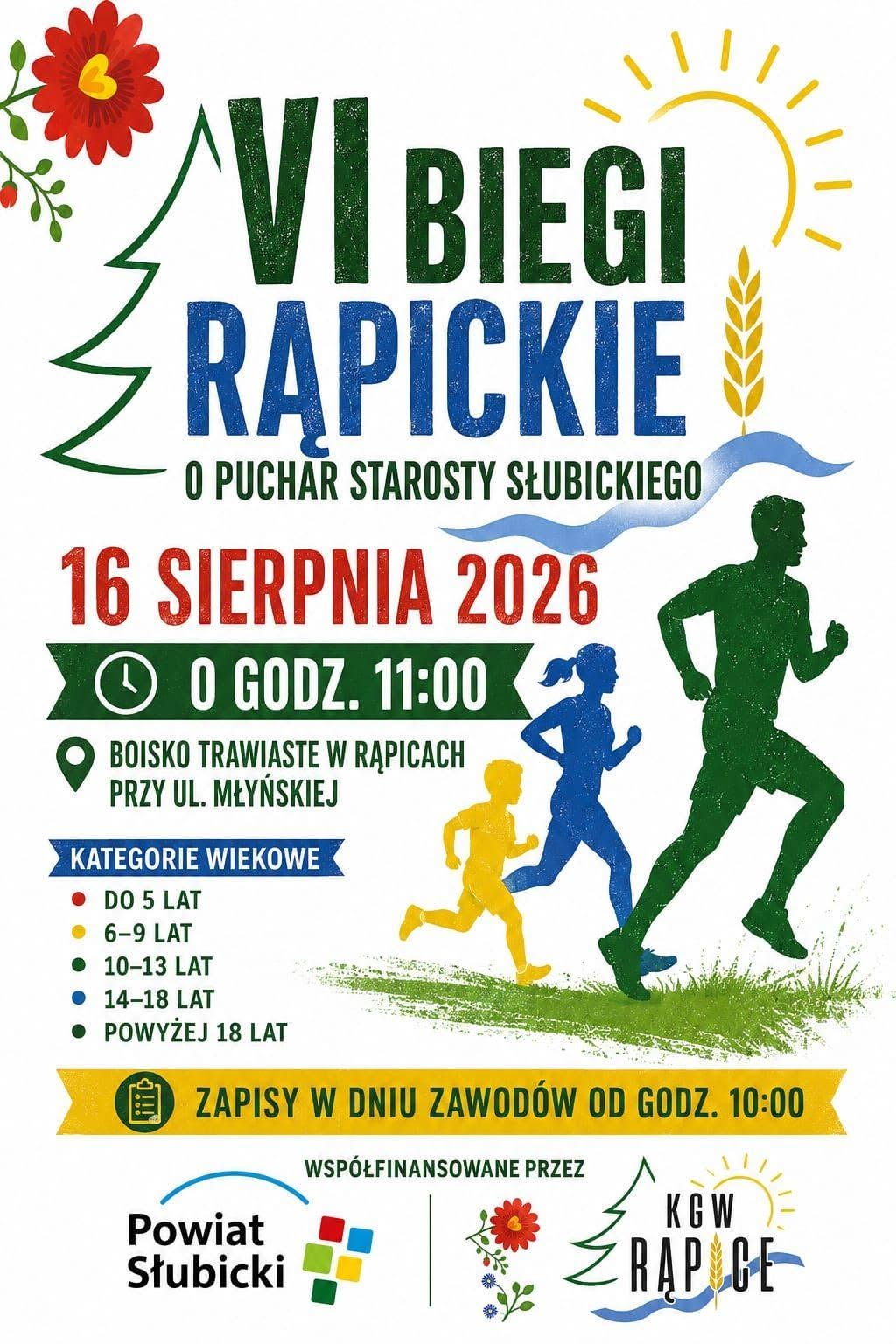 vi biegi rapickie