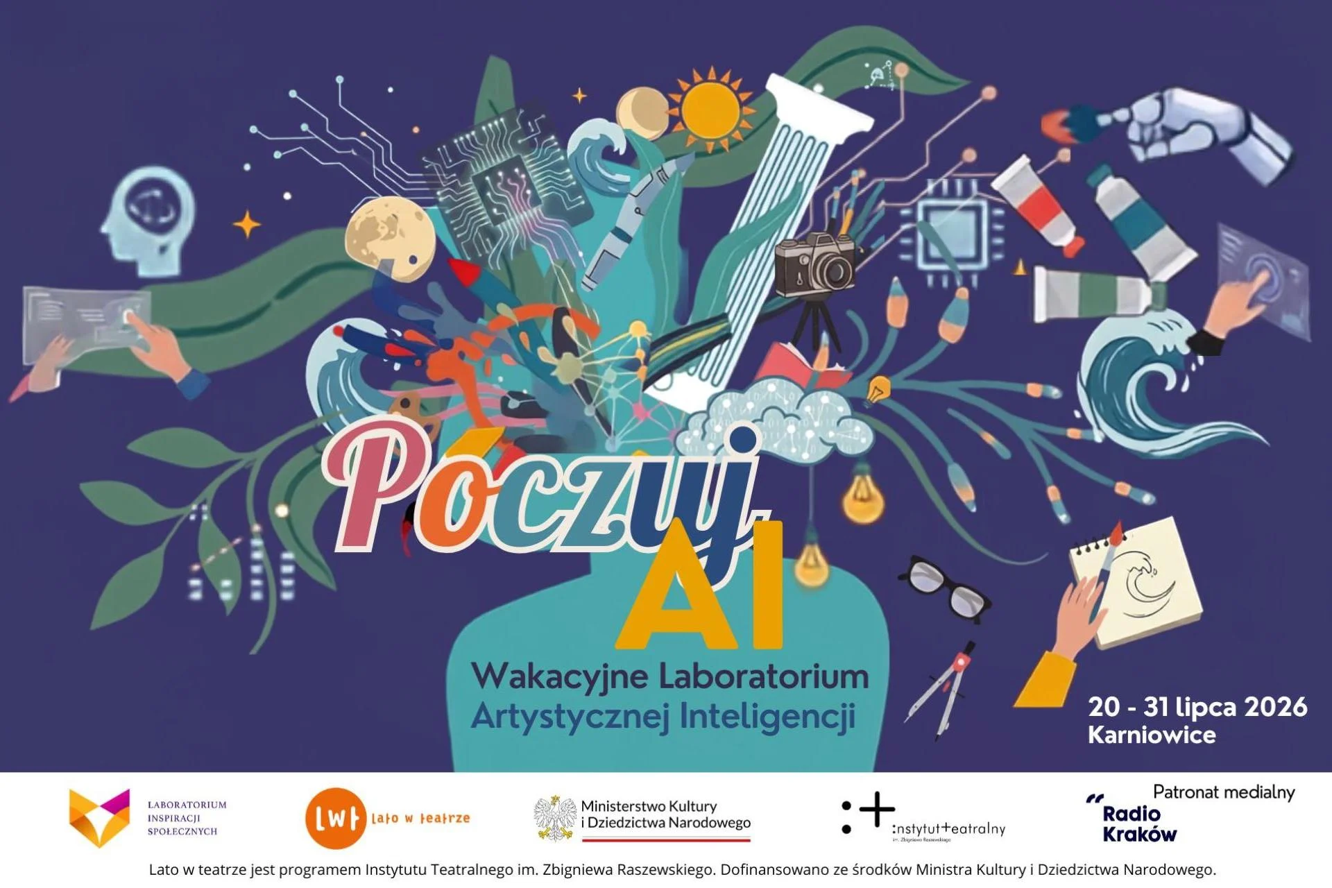 Poczuj AI ? Wakacyjne Laboratorium Artystycznej Inteligencji w Karniowicach