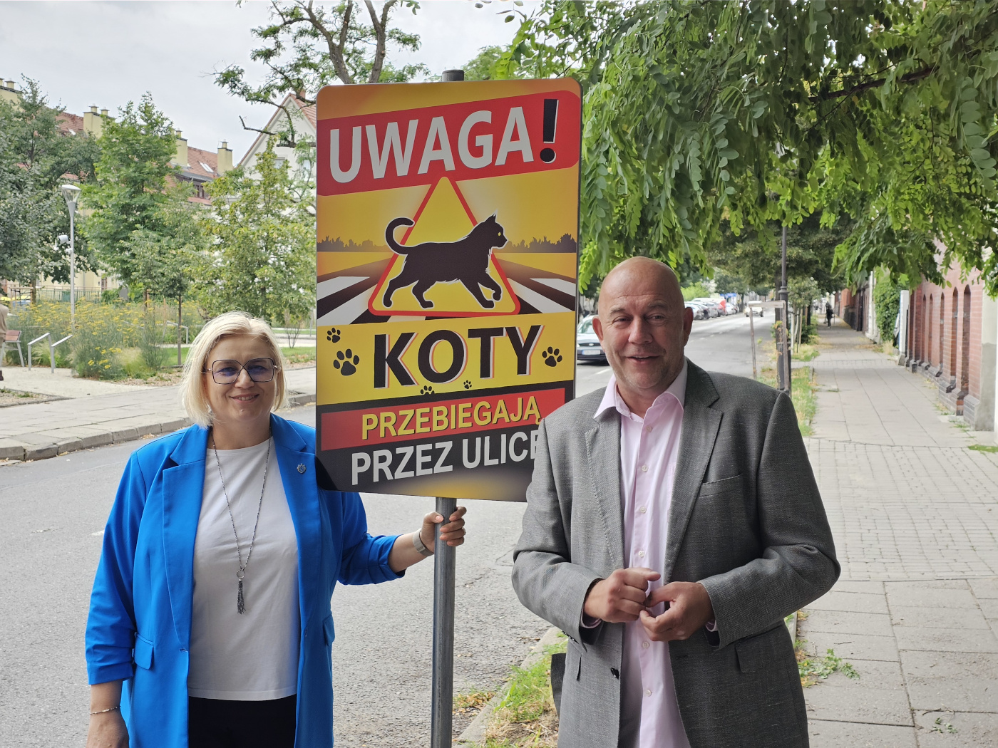 Pod kołami giną nie tylko koty, ale też jeże i inne zwierzęta. „Ten znak jest ich głosem”