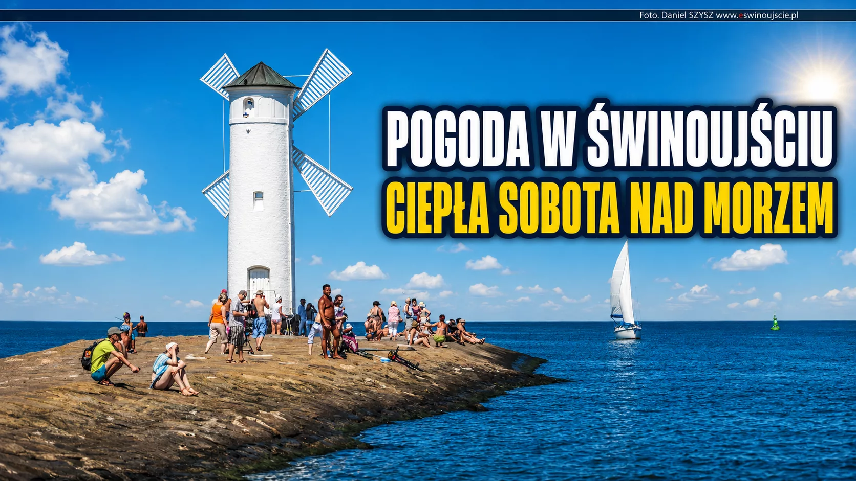Pogoda w Świnoujściu na dziś. Ciepła i spokojna sobota nad morzem