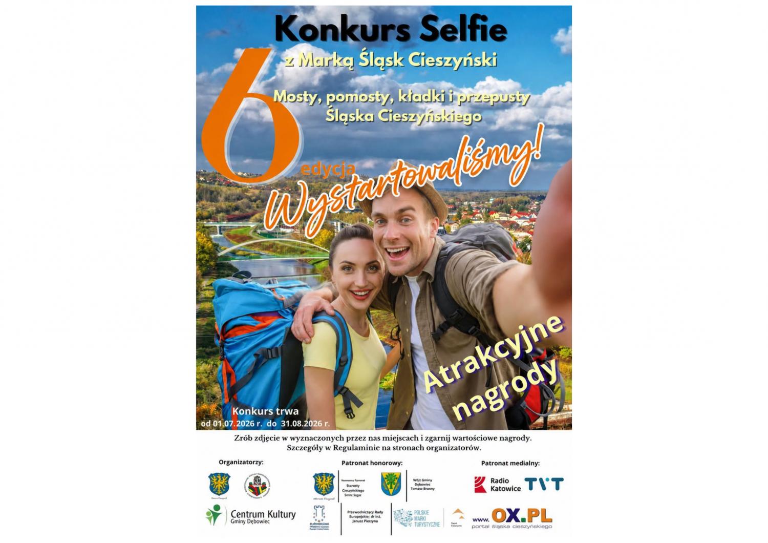 Połącz brzegi, złap dobry kadr i odkryj region. Ruszyło „Selfie z marką Śląsk Cieszyński”