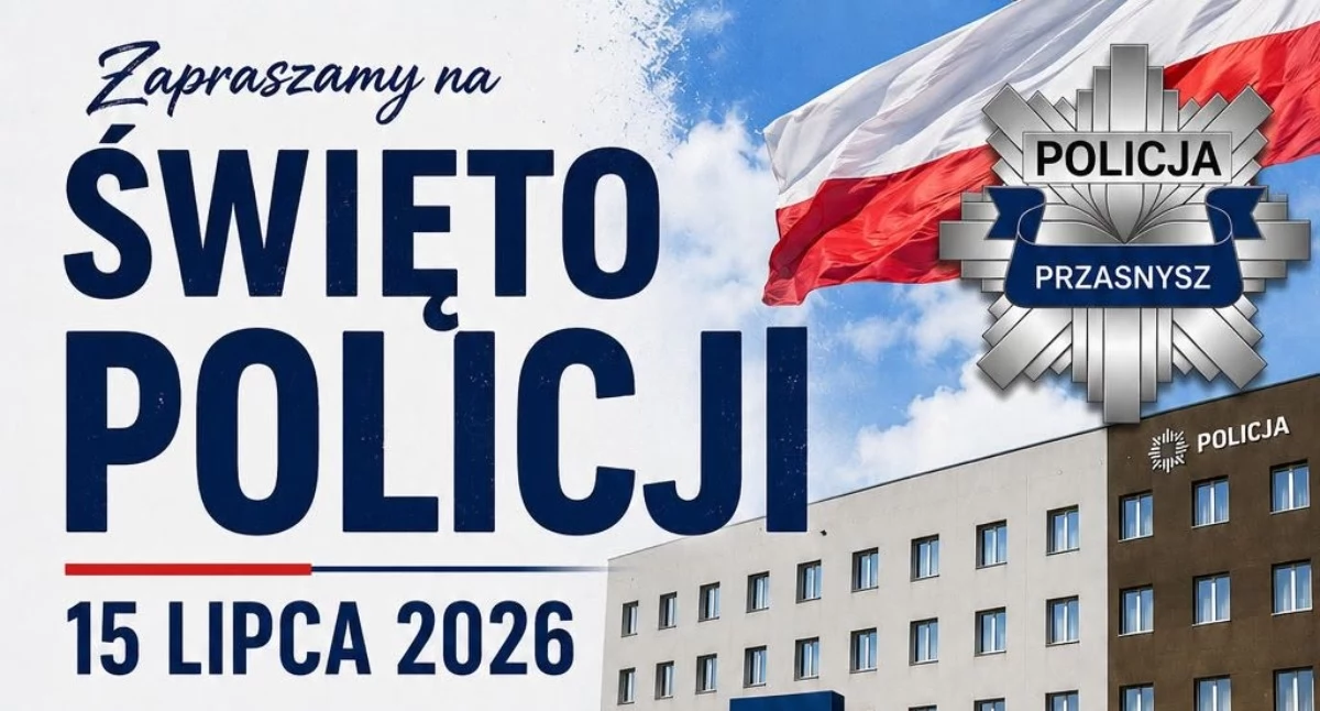 Policja zaprasza mieszkańców na swoje święto. Będzie uroczysty apel i rodzinny piknik
