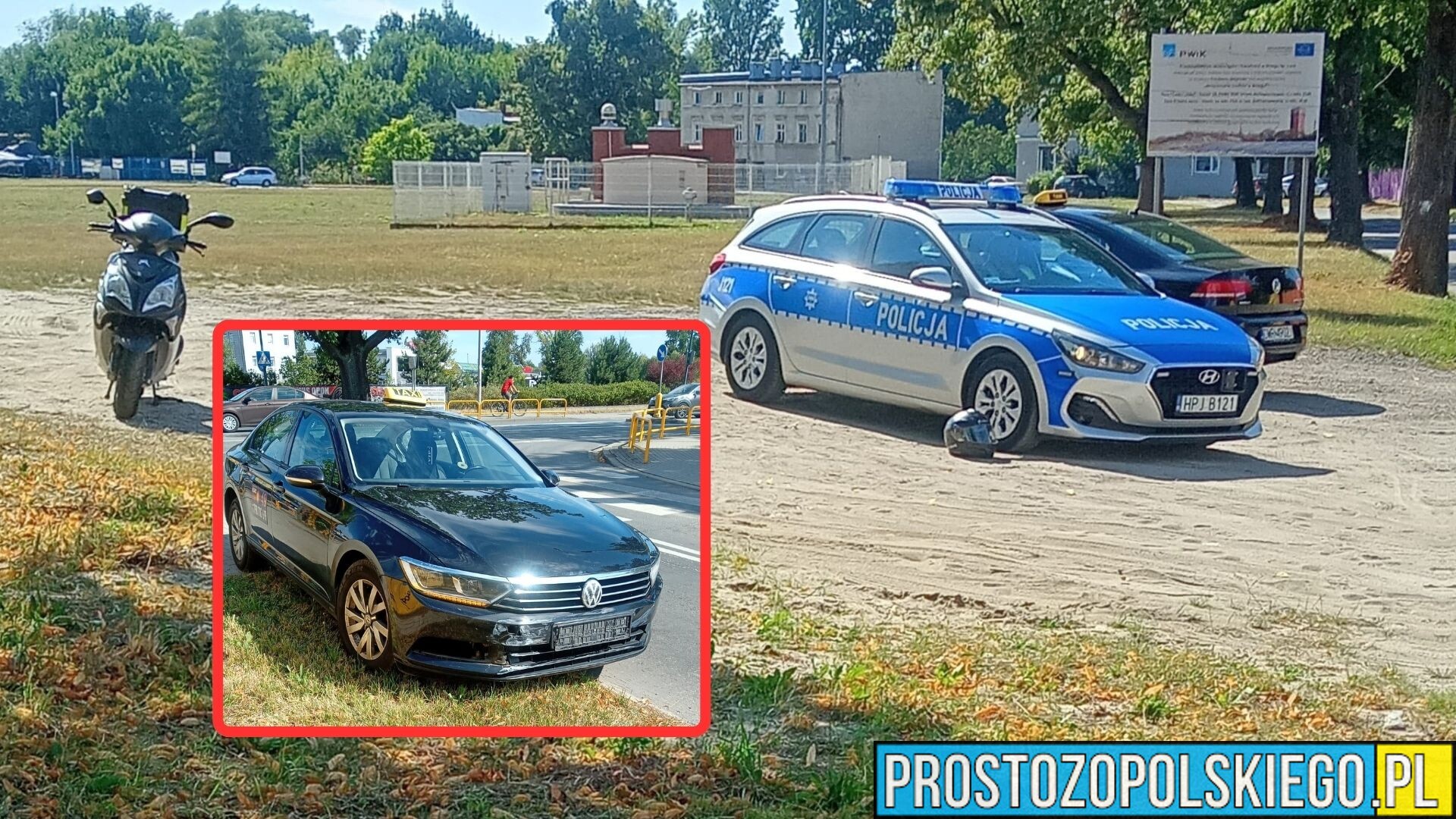 Policjanci wracali ze Święta Policji. Chwilę później ruszyli na pomoc rannemu