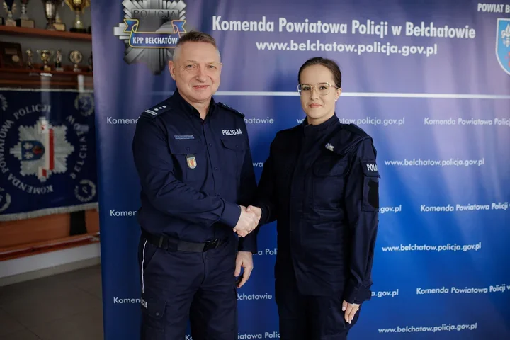 Policjantka z Bełchatowa zatrzymała pijanego kierowcę. Dostała wyróżnienie