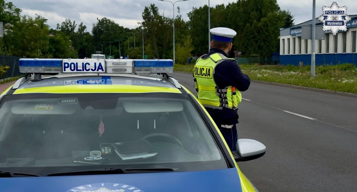 Policyjne kontrole na ulicach Mysłowic. Ponad 50 kierowców przekroczyło