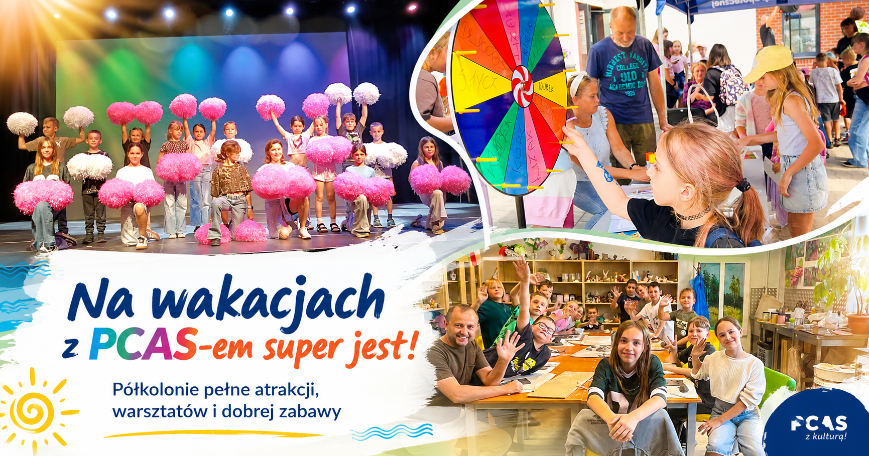 Półkolonie z PCAS-em połączyły zabawę, ruch i edukację