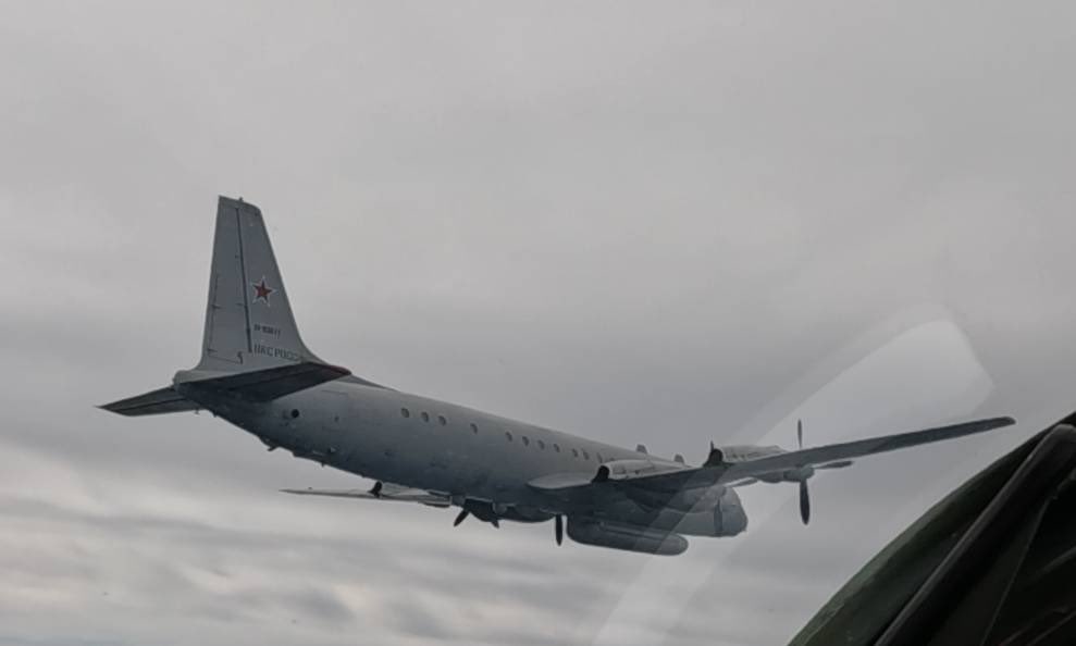 Polskie myśliwce przechwyciły rosyjski samolot Ił-20M w pobliżu Koszalina