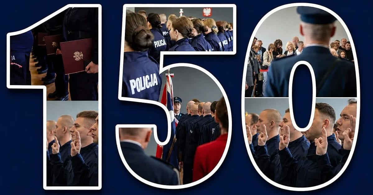 Pomorska Policja rośnie o 150 mundurowych. Są też powroty do służby