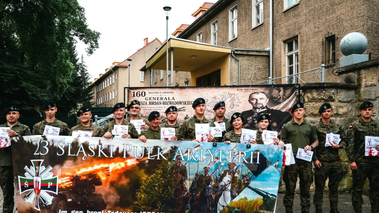 Ponad 10 litrów krwi dla potrzebujących. Żołnierze i mieszkańcy Bolesławca połączyli siły