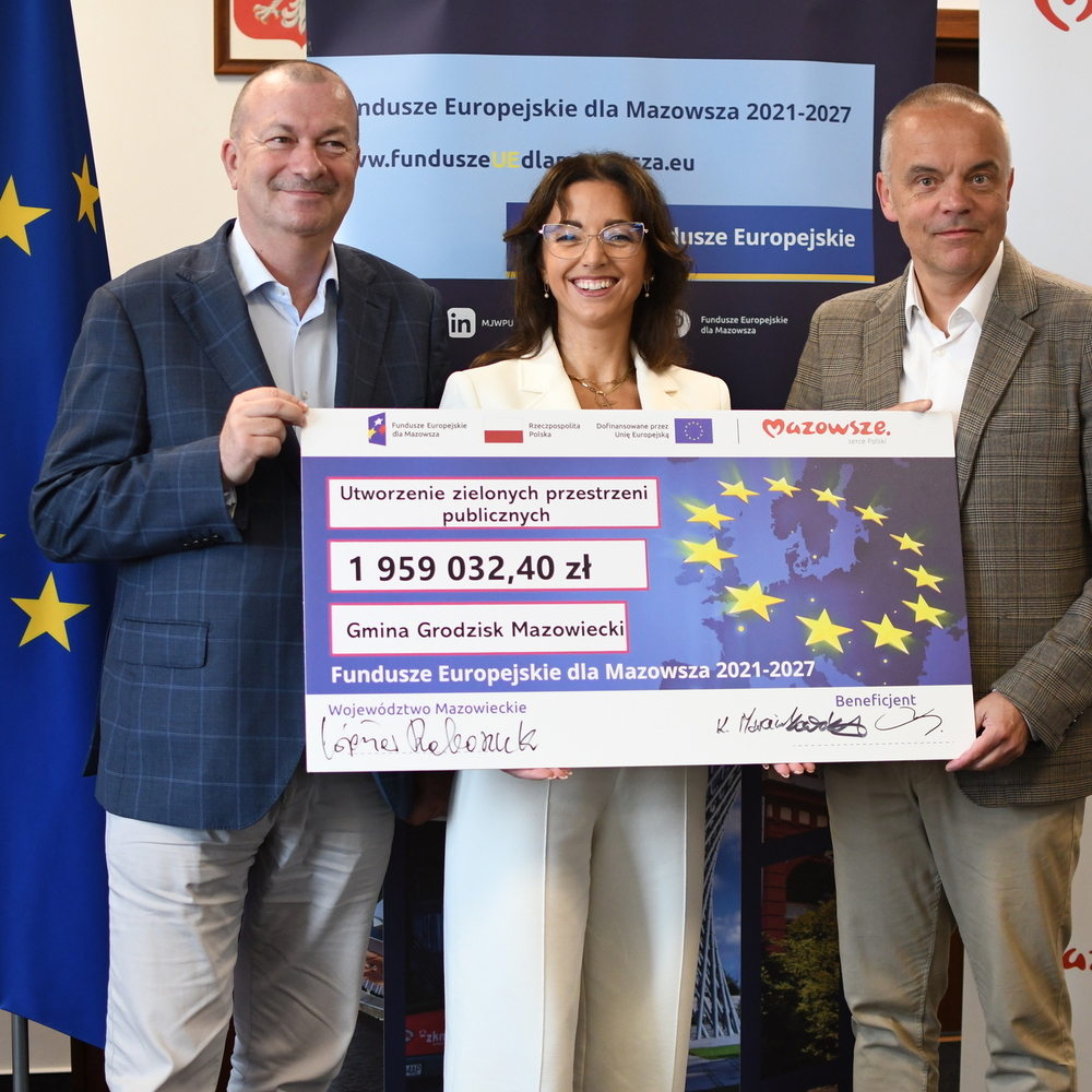 Ponad 1,9 mln zł z UE na zielone projekty w gminie Grodzisk Mazowiecki