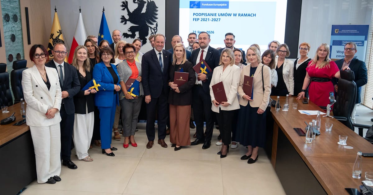 Ponad 43 mln zł na projekty społeczne w Gdańsku, Gdyni i powiecie słupskim