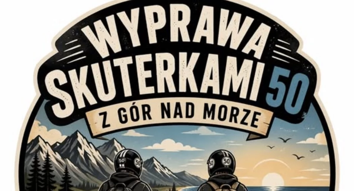 Ponad 800 kilometrów skuterami 50 cm3 z Żywca na Hel to wyjątkowe wyzwanie