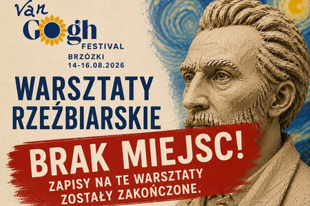 "Popiersie van Gogha". Duże zainteresowanie warsztatami
