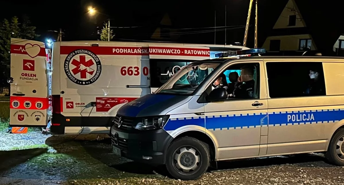Poszukiwania w Bańskiej Niżnej zakończyły się sukcesem. Do akcji skierowano także drony