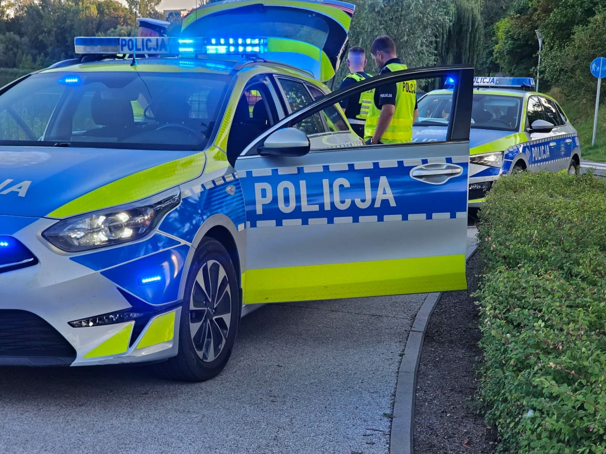 Potrącenie pieszego na promenadzie nad Jeziorem Jelonek. Poszkodowany z obrażeniami
