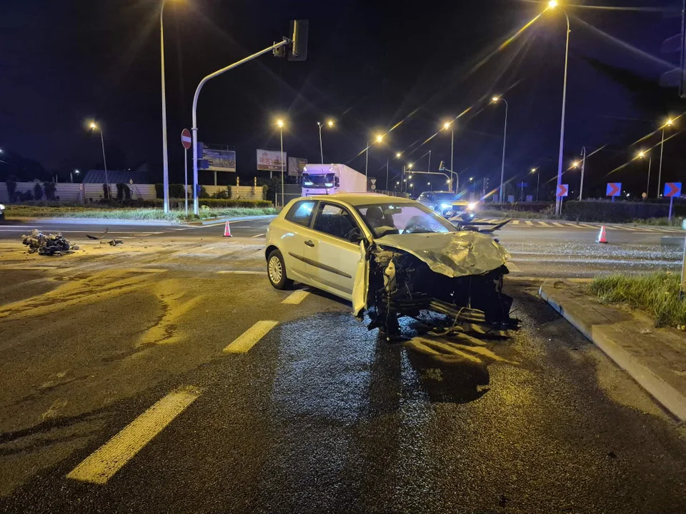 Poważny wypadek w Płocku. 5 osób rannych w tym dwoje dzieci