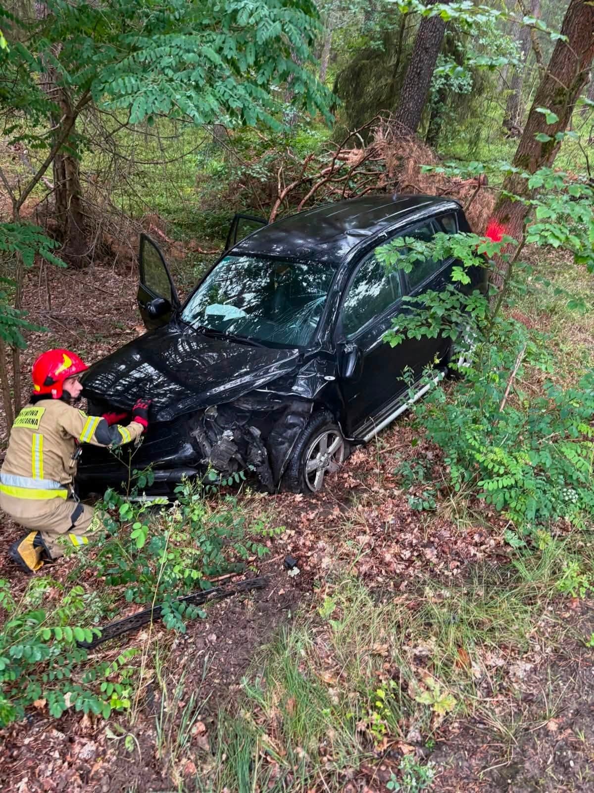 Poważny wypadek w regionie. Kierowcy trafili do szpitala