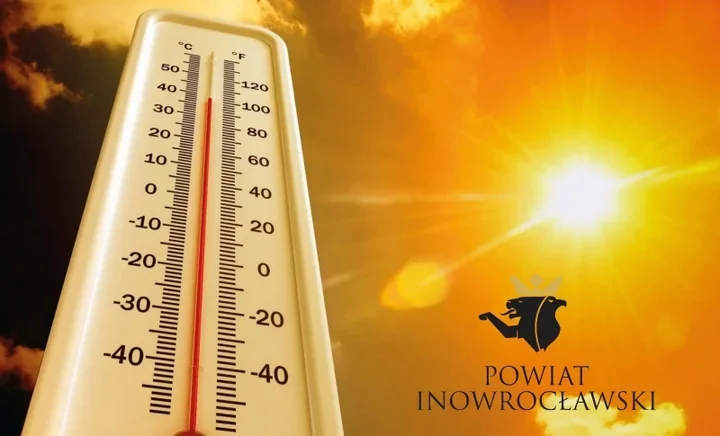 Powiat Inowrocławski ostrzega przed falami upałów